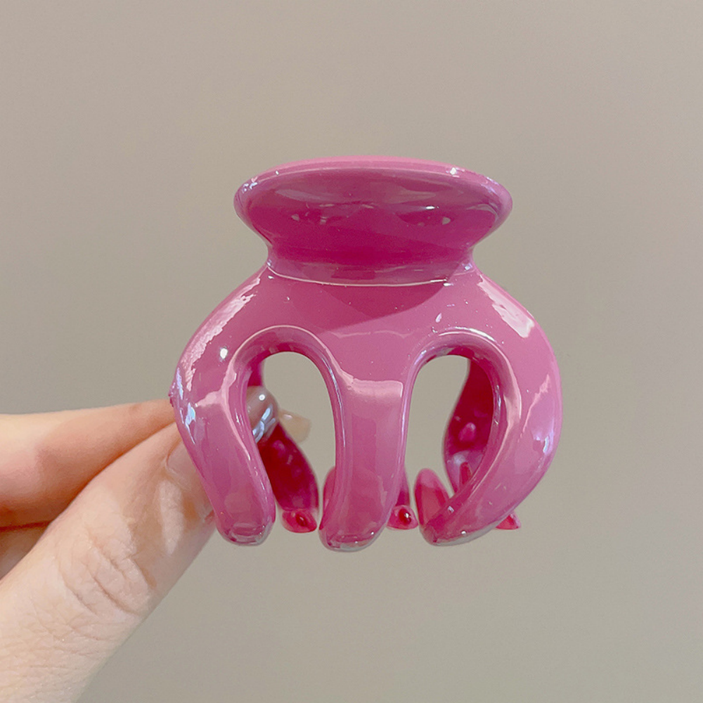 Pumpkin-Inspired Mini Hair Clip