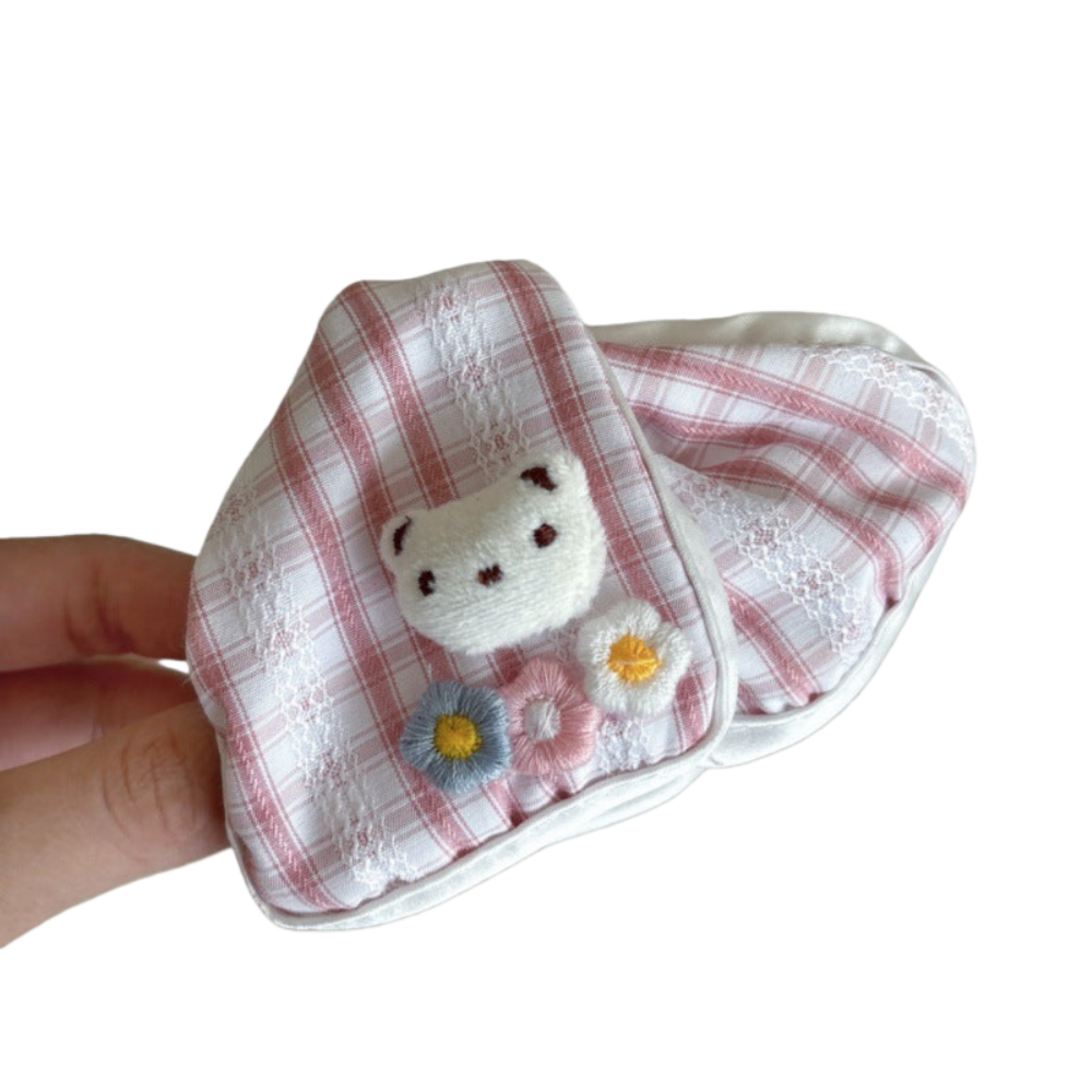 Cute Striped Bear Claw Clip