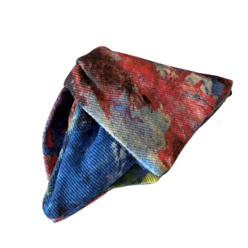 Denim Fabric Triangle Claw Clip – Trendy Style