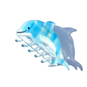 Lucky Dolphin Hair Claw