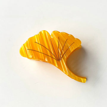 Ginkgo Leaves Hair Claw