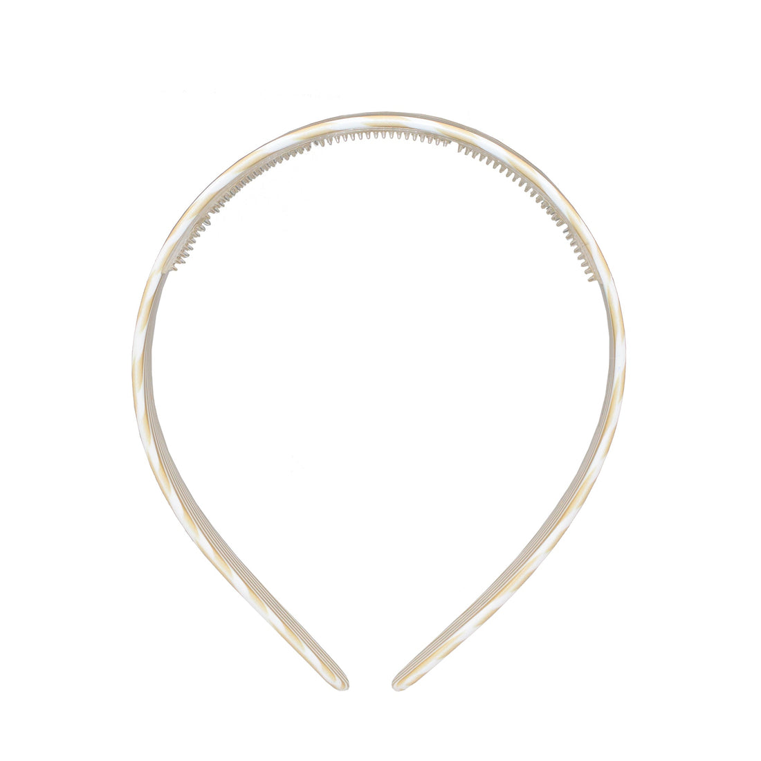 Starlet Headband in Amaretto Cabana front and side view