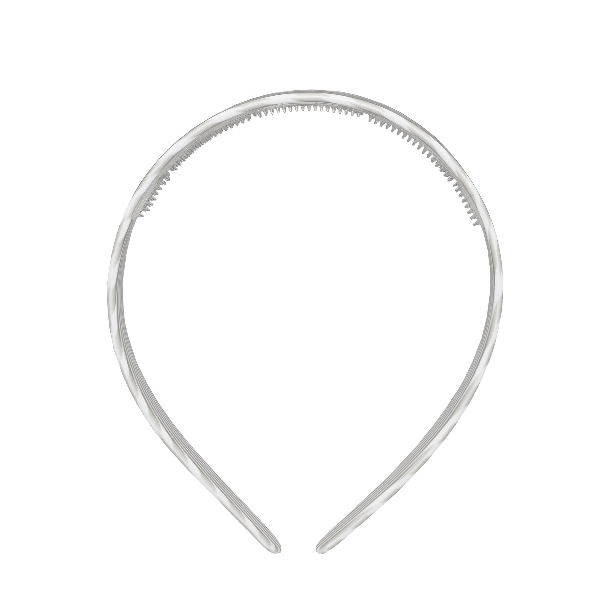 Starlet Headband in Grey Cabana front view